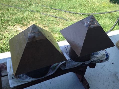 how to fabricate a sheet metal pyramid|sheet metal pyramid pattern development.